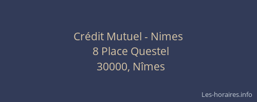 Crédit Mutuel - Nimes