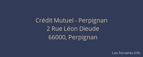 Crédit Mutuel - Perpignan