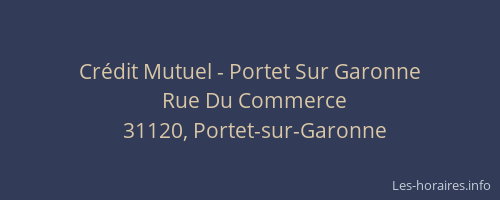 Crédit Mutuel - Portet Sur Garonne