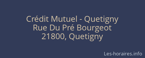 Crédit Mutuel - Quetigny