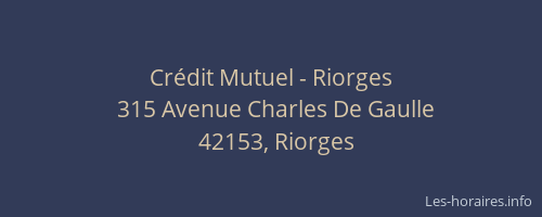 Crédit Mutuel - Riorges