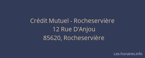 Crédit Mutuel - Rocheservière