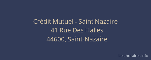 Crédit Mutuel - Saint Nazaire