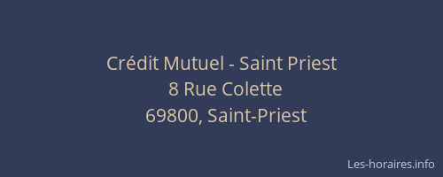 Crédit Mutuel - Saint Priest