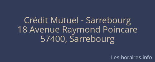 Crédit Mutuel - Sarrebourg