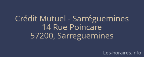 Crédit Mutuel - Sarréguemines