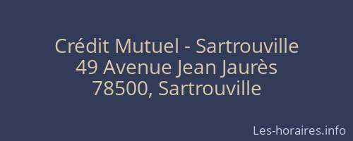 Crédit Mutuel - Sartrouville