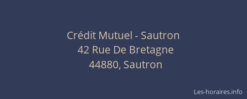 Crédit Mutuel - Sautron