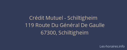 Crédit Mutuel - Schiltigheim