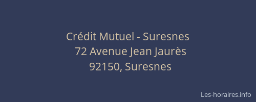 Crédit Mutuel - Suresnes