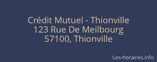 Crédit Mutuel - Thionville