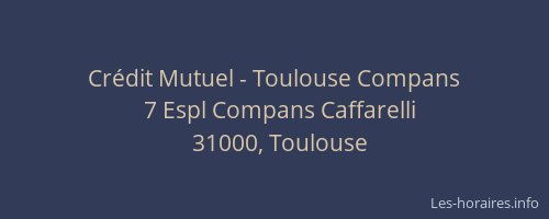 Crédit Mutuel - Toulouse Compans