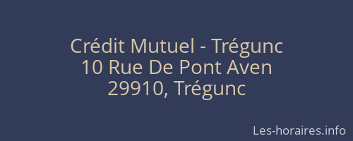 Crédit Mutuel - Trégunc