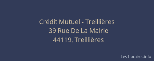 Crédit Mutuel - Treillières