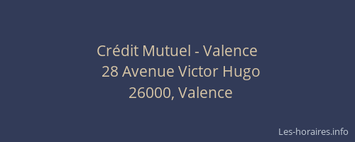 Crédit Mutuel - Valence