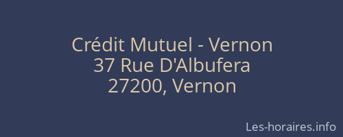 Crédit Mutuel - Vernon