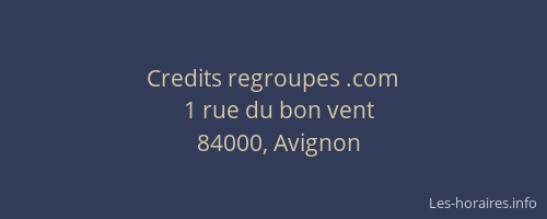 Credits regroupes .com