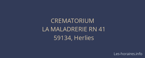 CREMATORIUM