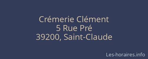Crémerie Clément