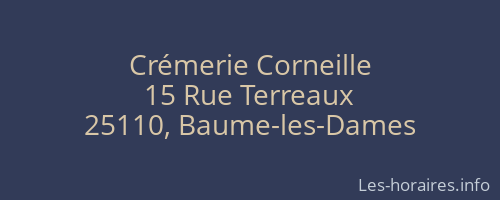 Crémerie Corneille