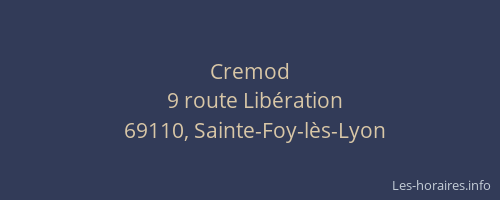 Cremod
