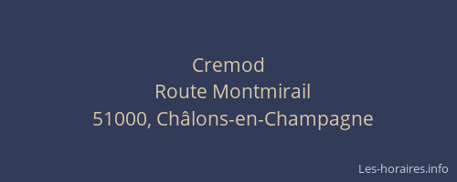 Cremod