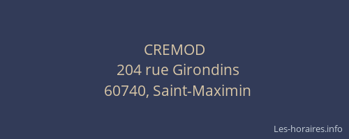 CREMOD