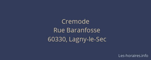 Cremode