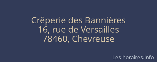 Crêperie des Bannières
