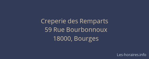 Creperie des Remparts