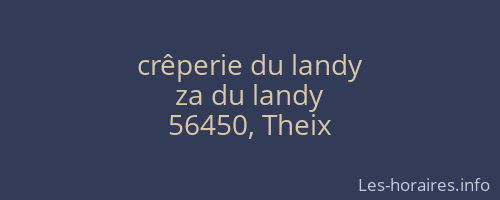 crêperie du landy