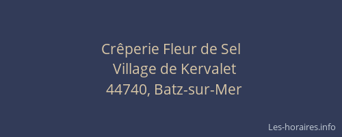 Crêperie Fleur de Sel