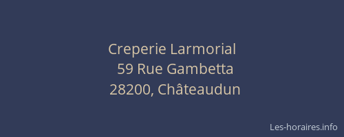 Creperie Larmorial