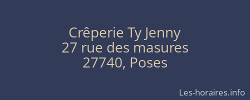 Crêperie Ty Jenny
