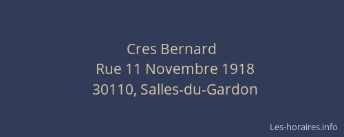 Cres Bernard