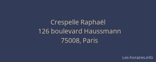 Crespelle Raphaël