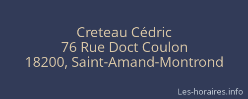Creteau Cédric