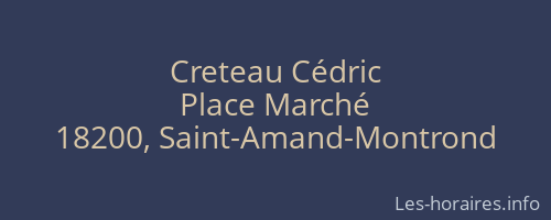 Creteau Cédric