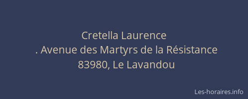 Cretella Laurence
