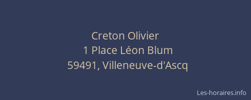 Creton Olivier