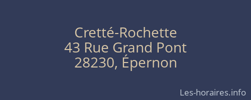Cretté-Rochette