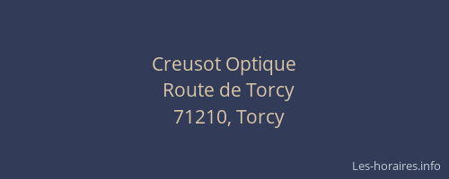 Creusot Optique