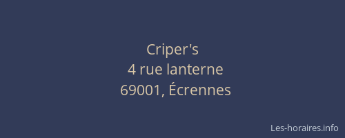 Criper's