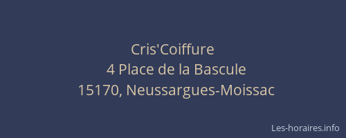 Cris'Coiffure