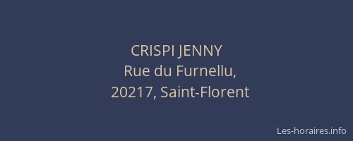 CRISPI JENNY