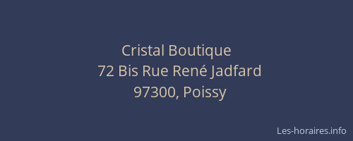 Cristal Boutique