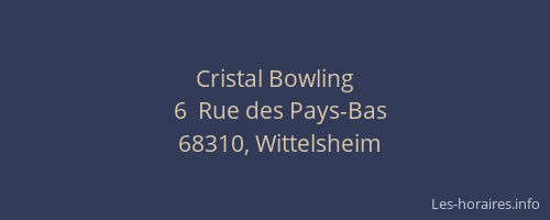 Cristal Bowling