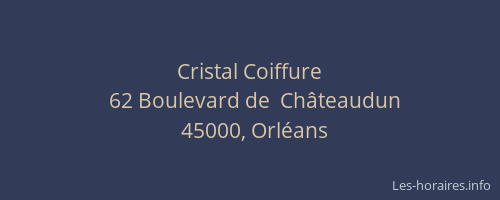 Cristal Coiffure