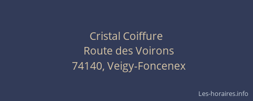 Cristal Coiffure