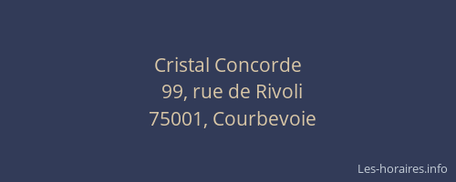 Cristal Concorde